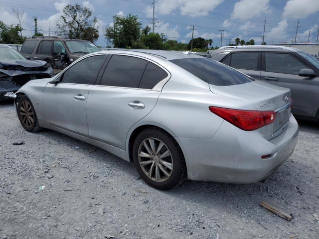JN1BV7AP5FM334835 - 2015 INFINITI Q50 BASE Gümüş foto 2
