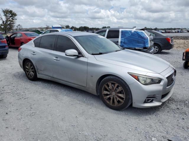 JN1BV7AP5FM334835 - 2015 INFINITI Q50 BASE Gümüş foto 4