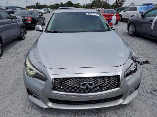 JN1BV7AP5FM334835 - 2015 INFINITI Q50 BASE Gümüş foto 5