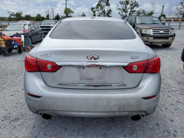 JN1BV7AP5FM334835 - 2015 INFINITI Q50 BASE Gümüş foto 6