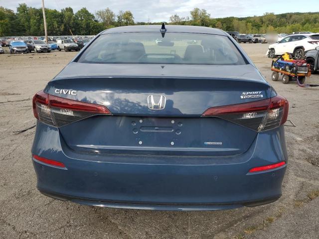 2HGFE4F82SH344168 - 2025 HONDA CIVIC SPORT BLUE photo 6