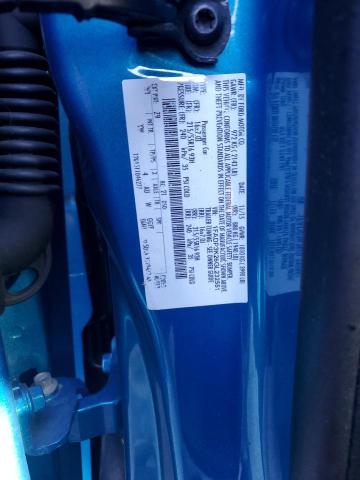 1FADP3K26GL232551 - 2016 FORD FOCUS SE BLUE photo 12