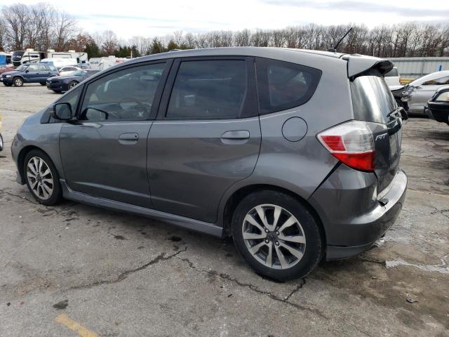 JHMGE8G57DC023388 - 2013 HONDA FIT SPORT GRAY photo 2