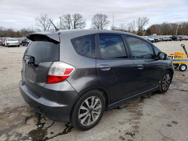 JHMGE8G57DC023388 - 2013 HONDA FIT SPORT GRAY photo 3