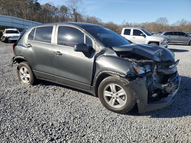 3GNCJKSB9LL195325 - 2020 CHEVROLET TRAX LS GRAY photo 4