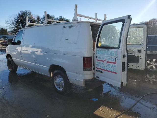 1FTNE14W27DB11678 - 2007 FORD ECONOLINE E150 VAN WHITE photo 2