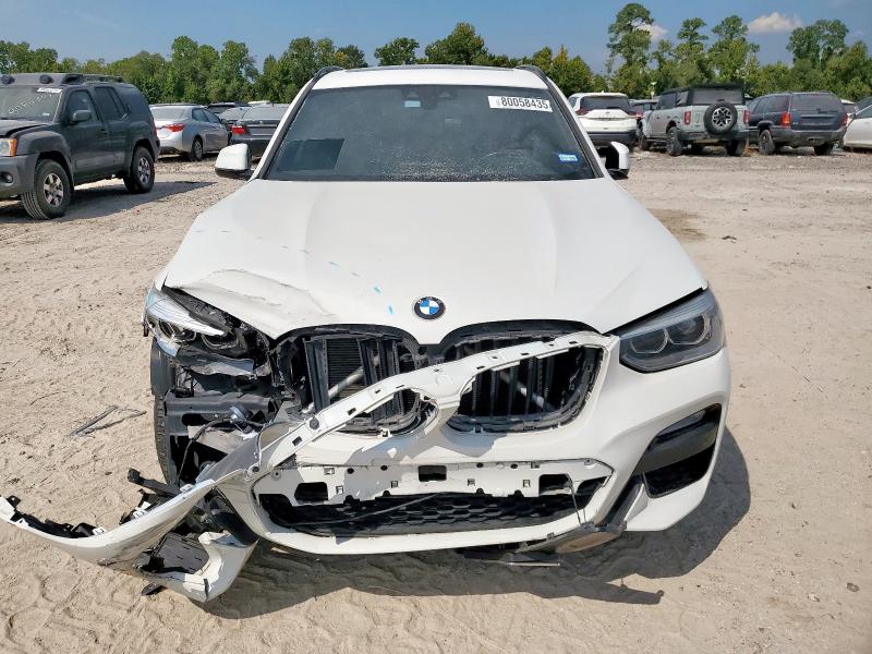5UXTR7C51KLF25428 - 2019 BMW X3 SDRIVE30I WHITE photo 5