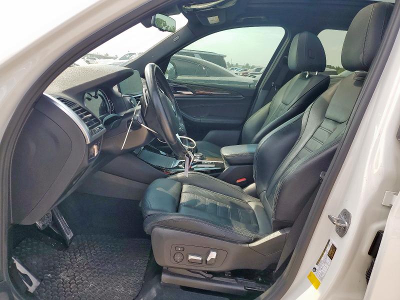 5UXTR7C51KLF25428 - 2019 BMW X3 SDRIVE30I WHITE photo 7