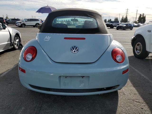 3VWRG31Y56M314092 - 2006 VOLKSWAGEN NEW BEETLE CONVERTIBLE OPTION PACKAGE 1 TURQUOISE photo 6