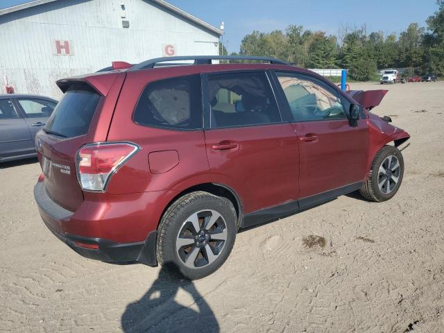 JF2SJAEC1HH500066 - 2017 SUBARU FORESTER 2.5I PREMIUM წითელი ფოტო 3