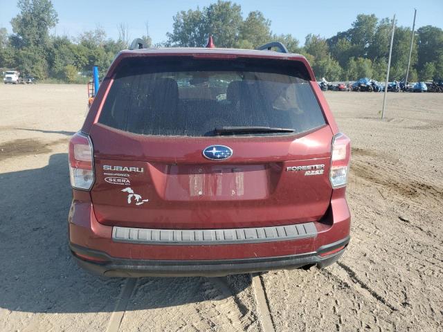 JF2SJAEC1HH500066 - 2017 SUBARU FORESTER 2.5I PREMIUM წითელი ფოტო 6