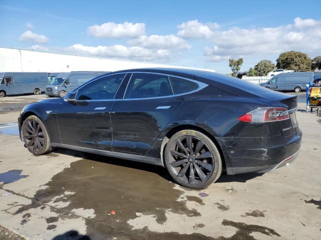 5YJSA1CNXDFP20822 - 2013 TESLA MODEL S BLACK photo 2