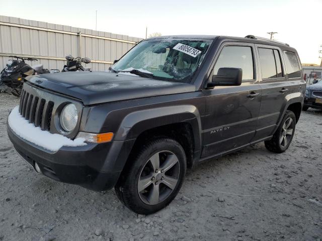 1C4NJRFB8GD627483 - 2016 JEEP PATRIOT LATITUDE GRAY photo 1