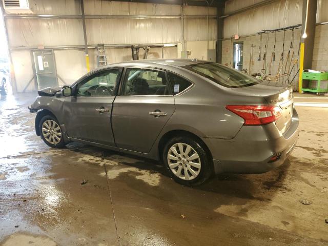 3N1AB7AP2HY384712 - 2017 NISSAN SENTRA S GRAY photo 2