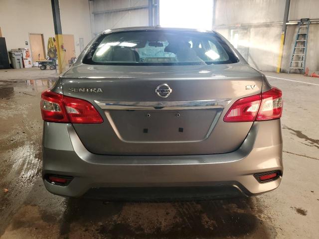 3N1AB7AP2HY384712 - 2017 NISSAN SENTRA S GRAY photo 6