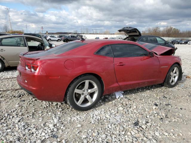 2G1FB1E34C9207247 - 2012 CHEVROLET CAMARO LT RED photo 3