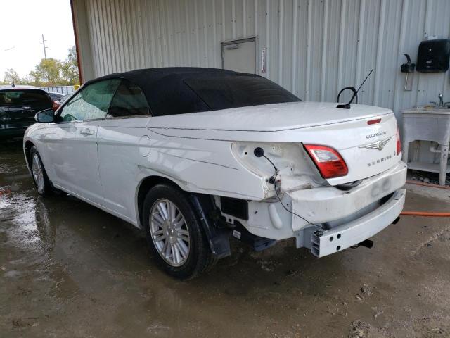 1C3LC55D39N516693 - 2009 CHRYSLER SEBRING TOURING WHITE photo 2