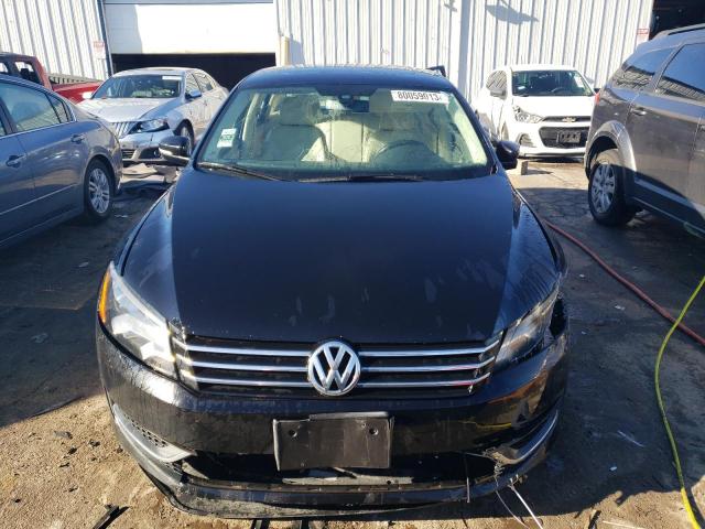 1VWBH7A31DC131362 - 2013 VOLKSWAGEN PASSAT SE BLACK photo 5