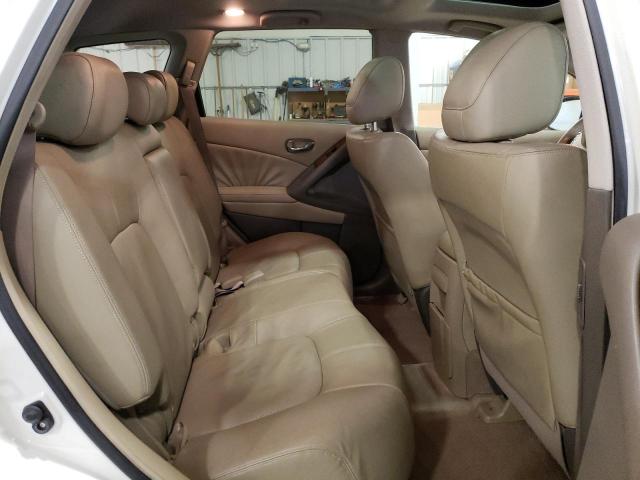 JN8AZ18W99W122539 - 2009 NISSAN MURANO S WHITE photo 10