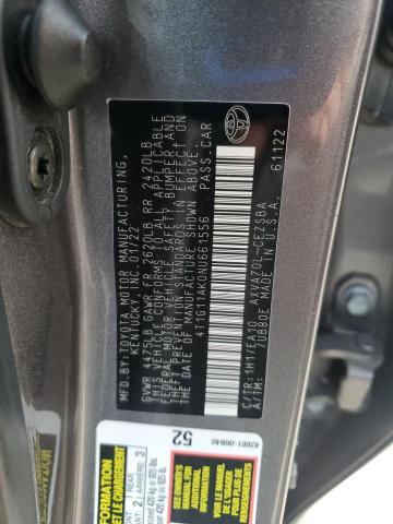 4T1G11AK0NU661556 - 2022 TOYOTA CAMRY SE 灰色 照片 13
