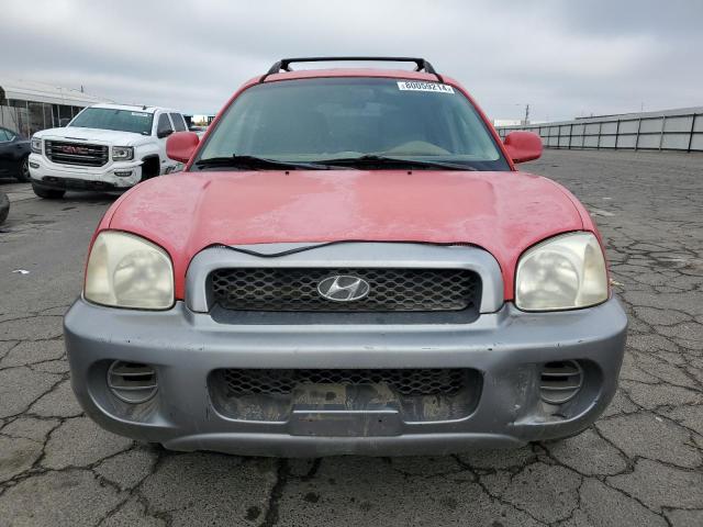 KM8SB12B44U653271 - 2004 HYUNDAI SANTA FE GL TWO TONE photo 5