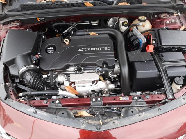 1G1ZB5ST4GF235524 - 2016 CHEVROLET MALIBU LS მუქწითელი ფოტო 11