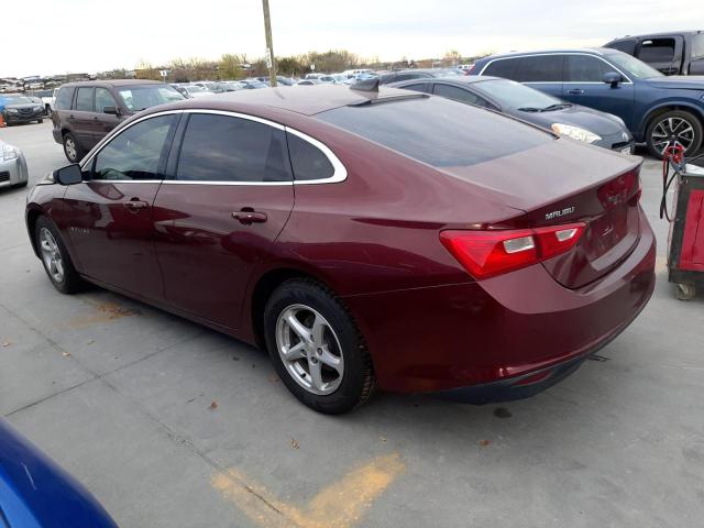 1G1ZB5ST4GF235524 - 2016 CHEVROLET MALIBU LS MAROON photo 2