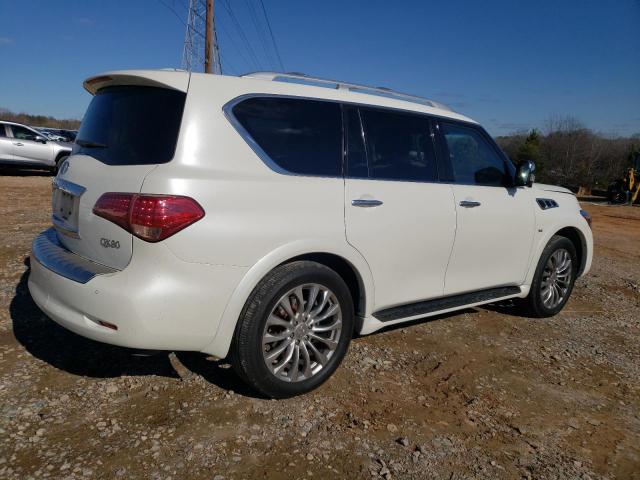 JN8AZ2NE2G9126719 - 2016 INFINITI QX80 WHITE photo 3