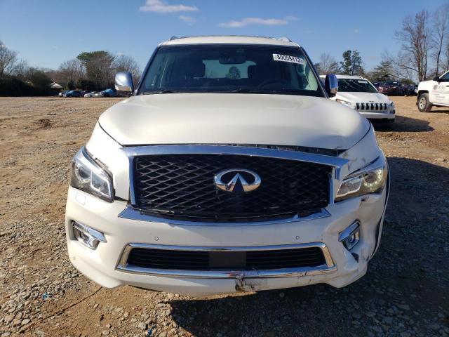 JN8AZ2NE2G9126719 - 2016 INFINITI QX80 WHITE photo 5