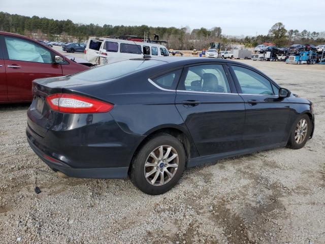 3FA6P0G74FR218353 - 2015 FORD FUSION S BLACK photo 3