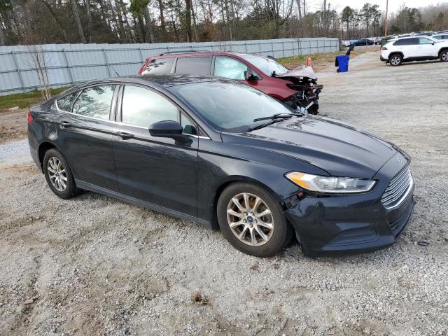 3FA6P0G74FR218353 - 2015 FORD FUSION S BLACK photo 4