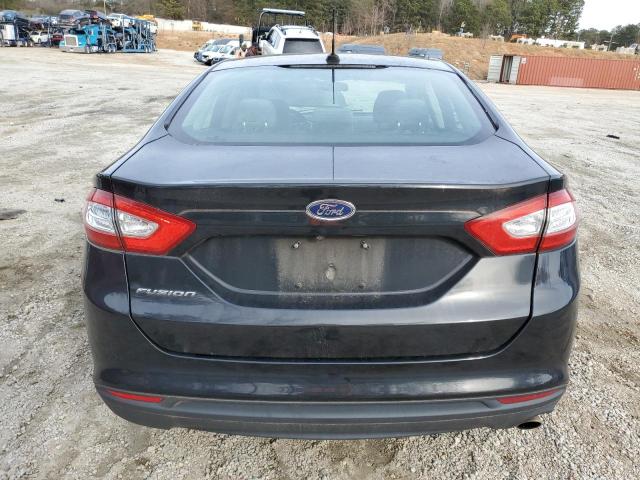 3FA6P0G74FR218353 - 2015 FORD FUSION S BLACK photo 6