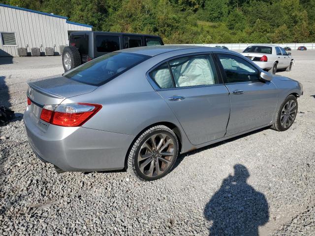 1HGCR2F50DA263429 - 2013 HONDA ACCORD SPORT SILVER photo 3