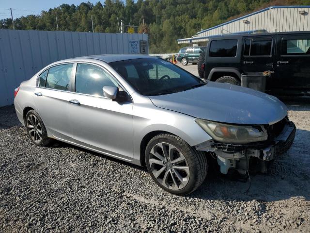 1HGCR2F50DA263429 - 2013 HONDA ACCORD SPORT SILVER photo 4