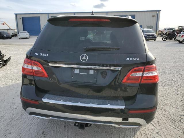 4JGDA5HB9FA599612 - 2015 MERCEDES-BENZ ML 350 4MATIC BLACK photo 6