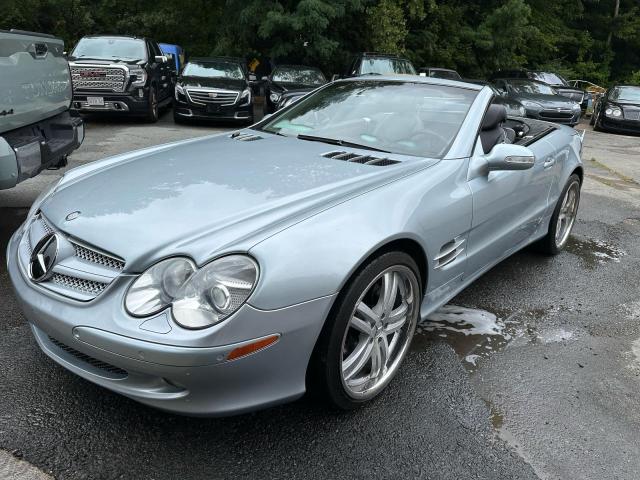 WDBSK75F43F045337 - 2003 MERCEDES-BENZ SL 500R GRAY photo 2
