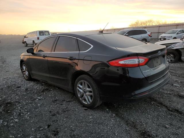 3FA6P0HDXGR209548 - 2016 FORD FUSION SE BLACK photo 2