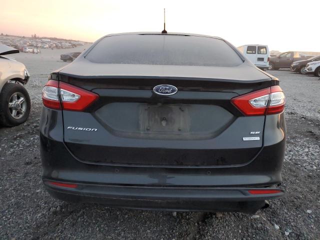 3FA6P0HDXGR209548 - 2016 FORD FUSION SE BLACK photo 6