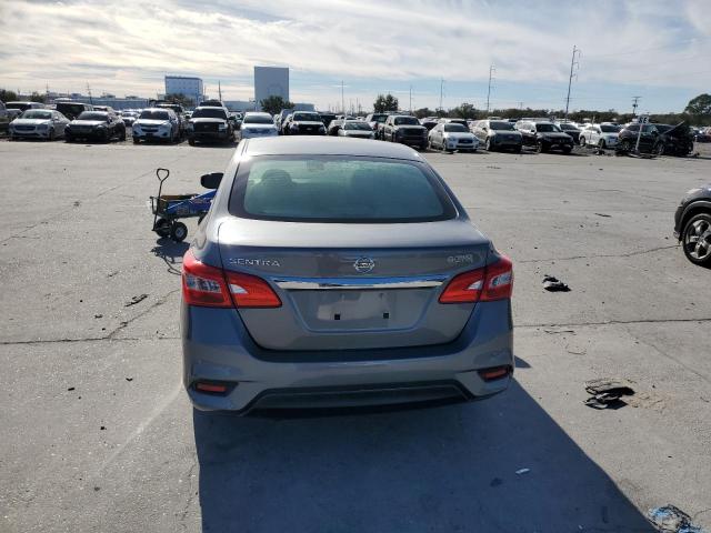 3N1AB7AP2KY441319 - 2019 NISSAN SENTRA S GRAY photo 6