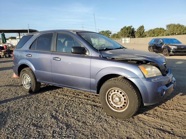 KNDJD733055480249 - 2005 KIA SORENTO EX BLUE photo 4