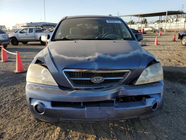 KNDJD733055480249 - 2005 KIA SORENTO EX BLUE photo 5