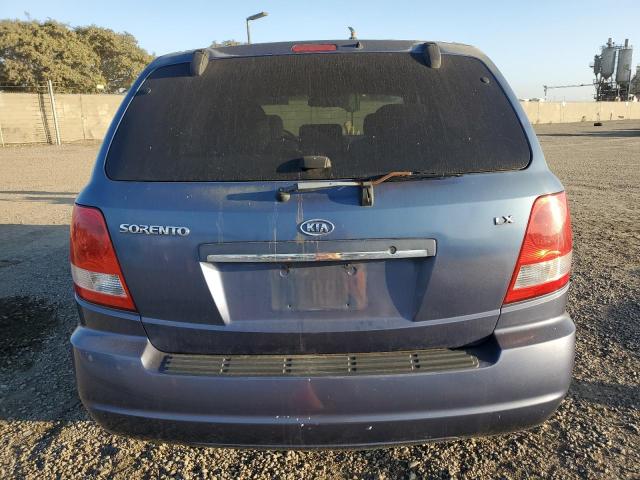 KNDJD733055480249 - 2005 KIA SORENTO EX BLUE photo 6