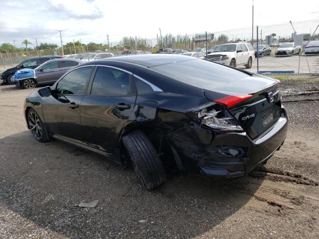 2HGFC2F83LH522147 - 2020 HONDA CIVIC SPORT შავი ფოტო 2