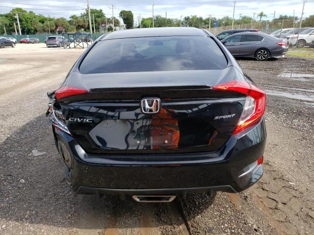 2HGFC2F83LH522147 - 2020 HONDA CIVIC SPORT შავი ფოტო 6