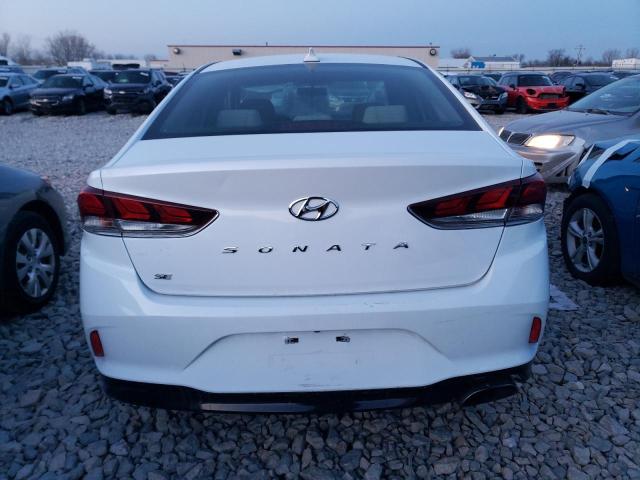 5NPE24AF6JH646027 - 2018 HYUNDAI SONATA SE WHITE photo 6