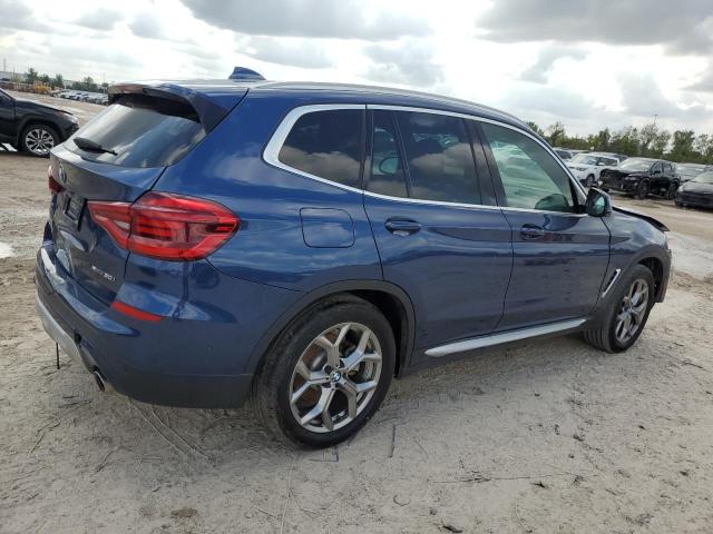 5UXTY3C05LLU72294 - 2020 BMW X3 SDRIVE30I BLUE photo 3