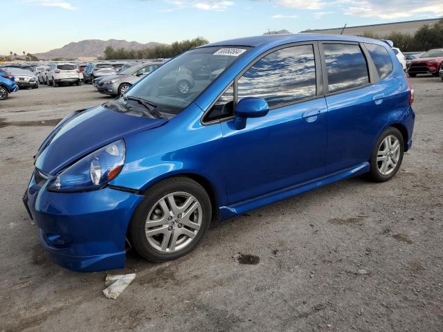 JHMGD38697S018037 - 2007 HONDA FIT S BLUE photo 1