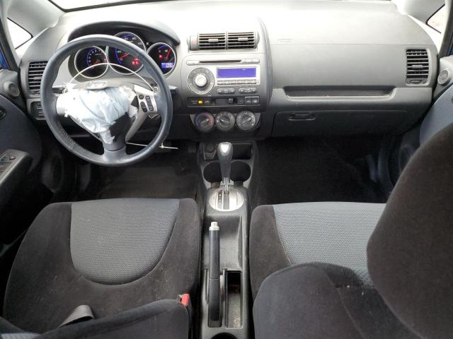 JHMGD38697S018037 - 2007 HONDA FIT S BLUE photo 8