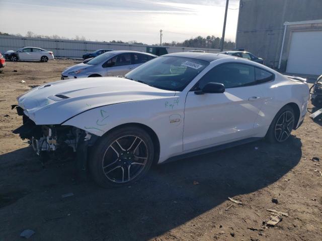 1FA6P8CF7M5138587 - 2021 FORD MUSTANG GT WHITE photo 1