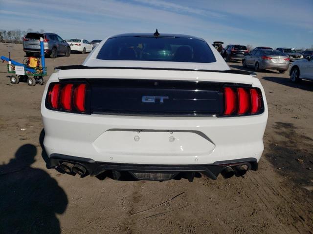 1FA6P8CF7M5138587 - 2021 FORD MUSTANG GT WHITE photo 6
